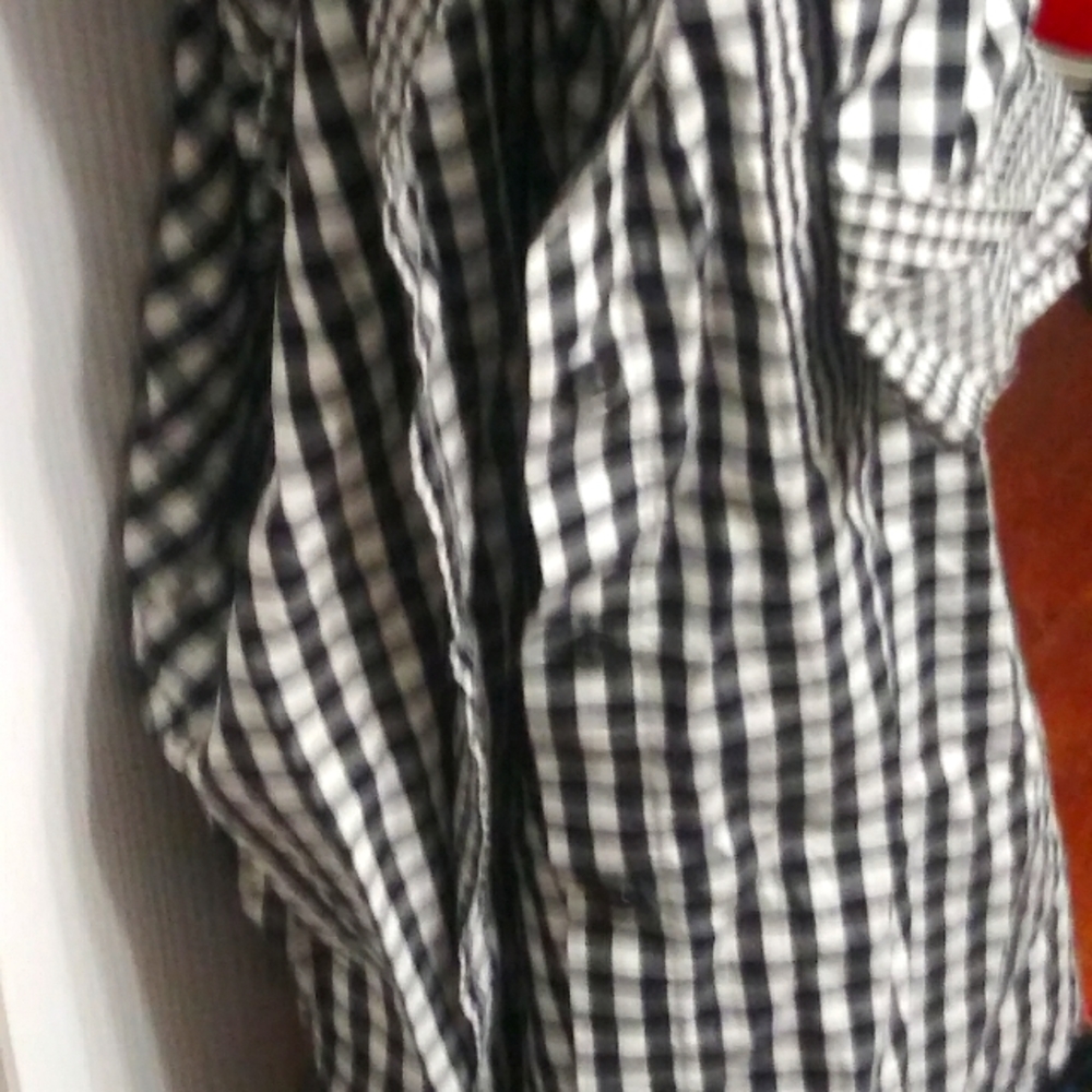 Madewell Womens Small Plaid Button up **NEW**